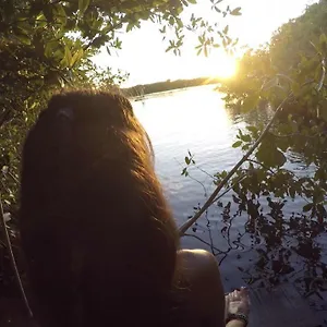  Campo de lujo Cenote Encantado Eco-glamping Camp